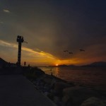 là au crépuscule